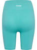 Hummel Leggings "Alive Seamless High Waist Shorts" in Blau