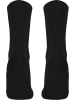 normani 4 Trekkingwandersocken mit Polstersohle und Komfortbund in Schwarz