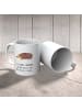 Mr. & Mrs. Panda Kaffeetasse Igel Herzen mit Spruch in Weiß