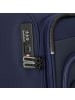 D&N Travel Line 9504 4 Rollen Trolley M 67 cm mit Dehnfalte navy