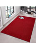 Hanse Home Kurzflor Teppich Pure Uni in Rot