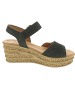 Gabor Keilsandalette Grün