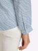 Heine Druckbluse in eisblau-ecru-bedruckt