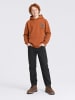 Petrol Industries Hoodie mit Print steelpark in Orange