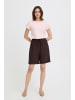 Fransa Freizeitshorts FRFRESE Regular fit in Chocolate Torte
