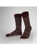 Hudson Socken Noble Nordic Fashion in wine red