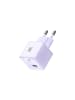 Wisam® 33W Netzladegerät 1x USB 1x USB-C Schnell-Ladegerät lila