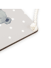 Mr. & Mrs. Panda Wanddekoration Koala Familie zwei mit Spruch in Grau Pastell