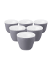 Seltmann Weiden 6er Set Snack and Egg Life Fashion in ø 6,8 cm in Elegant Grey