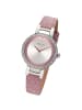 Regent Armbanduhr Regent Lederarmband rosa extra groß (ca. 33mm)