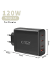 Tech Protect Tech Protect NC120W GAN 4 Port 120W WandLadegerät