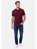 Ragman Poloshirt Basic in Rot