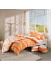 Erwin Müller Seersucker Wendebettwäsche Sparpaket 4-tlg. in orange