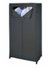 Wenko Kleiderschrank Deep Black, Kleiderschrank Mod. Deep Black in Schwarz
