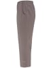 GOLDNER Pflegeleichte Capri-Schlupfhose in taupe