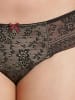 Anita Slip Fleur in Schwarz