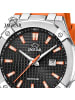 Jaguar Analog-Armbanduhr Jaguar Diplomatic orange groß (ca. 44mm)