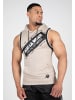 Gorilla Wear Loretto Tank-Top mit Kapuze - Schwarz