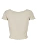 Urban Classics Cropped Tees in softseagrass