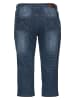 sheego Caprijeans in blue Denim