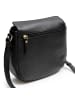 Lazarotti Bologna Leather Umhängetasche Leder 25 cm in black