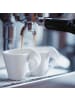 Villeroy & Boch 6er Set Espressotassen mit Unterteller NewWave Caffè 80 ml weiß in weiß