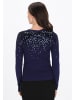 usha BLACK LABEL Women Sweater in navy
