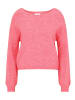 CARTOON Strickpullover mit Rundhalsausschnitt in Bright Red Melange