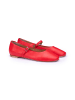 LLOYD Ballerina Hochwertiger Ballerina in rot