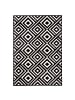 Zala Living Teppich Art Schwarz Creme