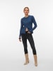 Vero Moda Strickjacke in Dark Denim