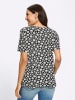 WITT WEIDEN Print-Shirt in schwarz-ecru-bedruckt
