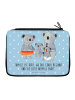 Mr. & Mrs. Panda Etui Koala Familie mit Spruch in Blau Pastell