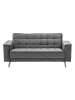 58 aufm Kessel SOFA 2-Sitzer Kavindra Samtvelours anthrazit