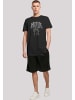 F4NT4STIC Long Cut T-Shirt Marvel Hulk Punch Logo' in schwarz