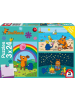 Schmidt Spiele Die Maus: Gute Freunde. 3 x 24 Teile Puzzle