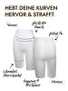 Skin Wrap Shapewear Hose mit Bein in Weiß