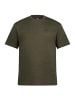 JP1880 Kurzarm T-Shirt in tannengrün