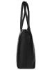 Cluty Shopper echt Leder in schwarz