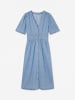 Vero Moda Jeanskleid in Light Blue Denim