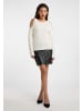faina Damen Strickpullover in Weiss