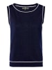 Mart Visser Athena Lurex Top Navy