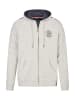 HECHTER PARIS Sweatjacke in silver