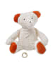 Efie Spieluhr Teddy, GOTS, Made in Germany, Größe ca34 cm, Melodie Mozarts Wiegenlied