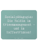 Mr. & Mrs. Panda Mouse Pad Spruch Sozialpädagogin mit Spruch in Meeresbrise