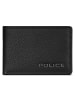 Police Geldbörse RFID Schutz Leder 10.5 cm in black