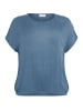 KAFFE curve Kurzarm-Bluse KCami Loose fit in Bering Sea