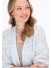 myMo Women Cardigan in blue melange