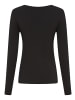 Tamaris Langarmshirt in schwarz