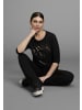 Bruno Banani 3/4-Arm-Shirt in schwarz